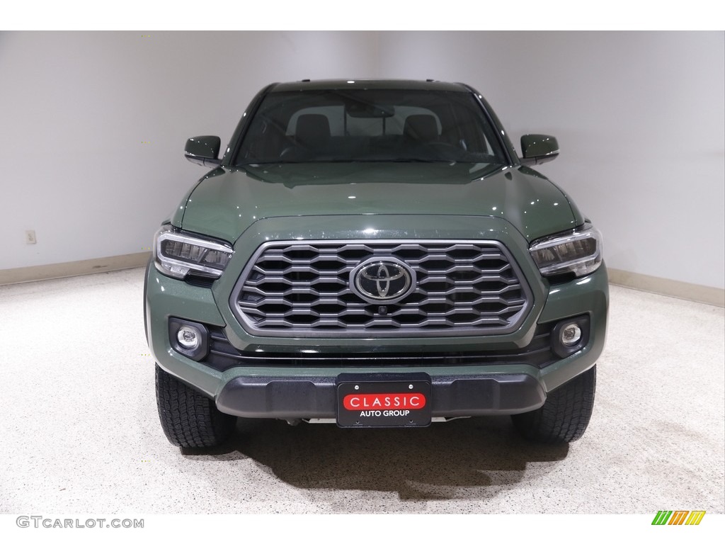 2021 Tacoma TRD Off Road Double Cab 4x4 - Army Green / Black photo #2