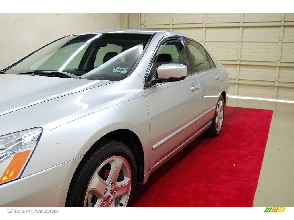2006 Accord EX-L V6 Sedan - Alabaster Silver Metallic / Black photo #13