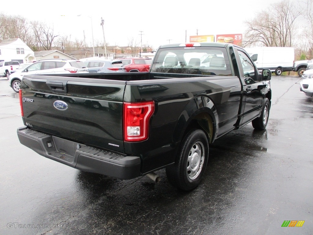 2016 F150 XL Regular Cab - Green Gem / Medium Earth Gray photo #4