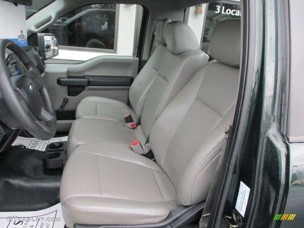 2016 F150 XL Regular Cab - Green Gem / Medium Earth Gray photo #7