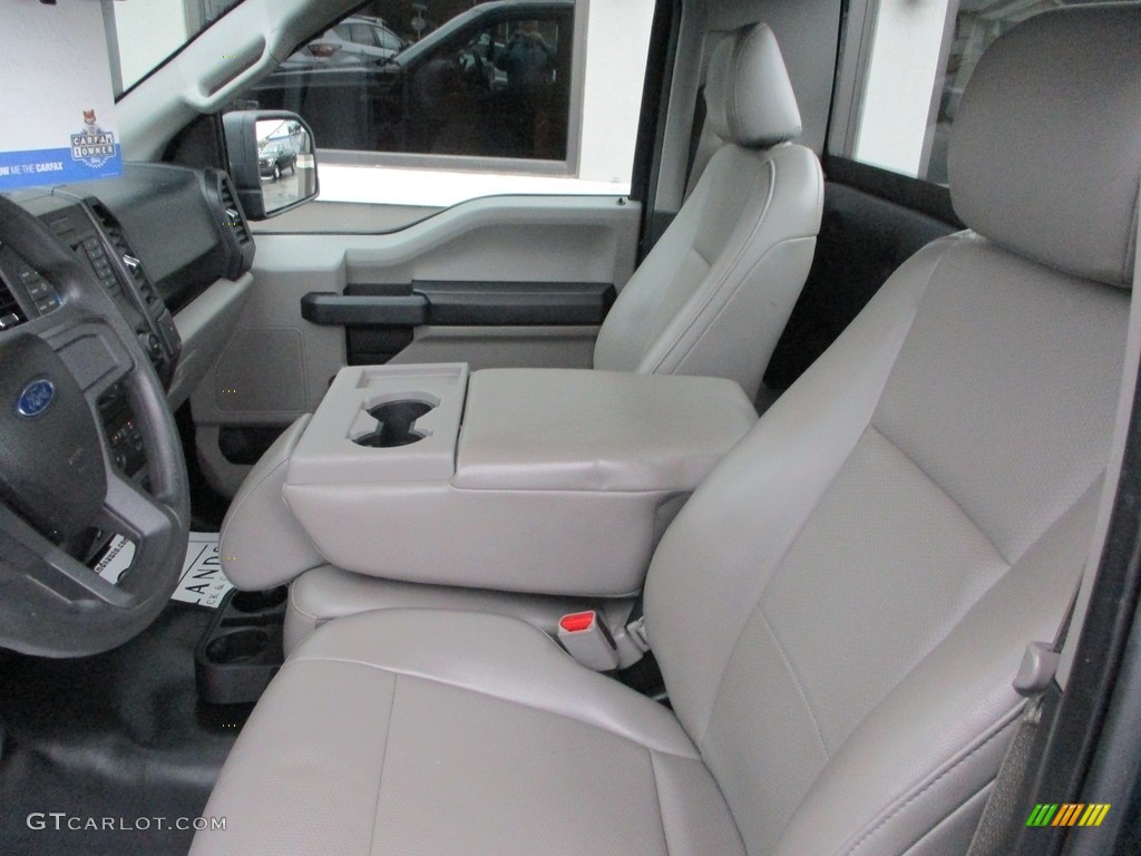 2016 F150 XL Regular Cab - Green Gem / Medium Earth Gray photo #8