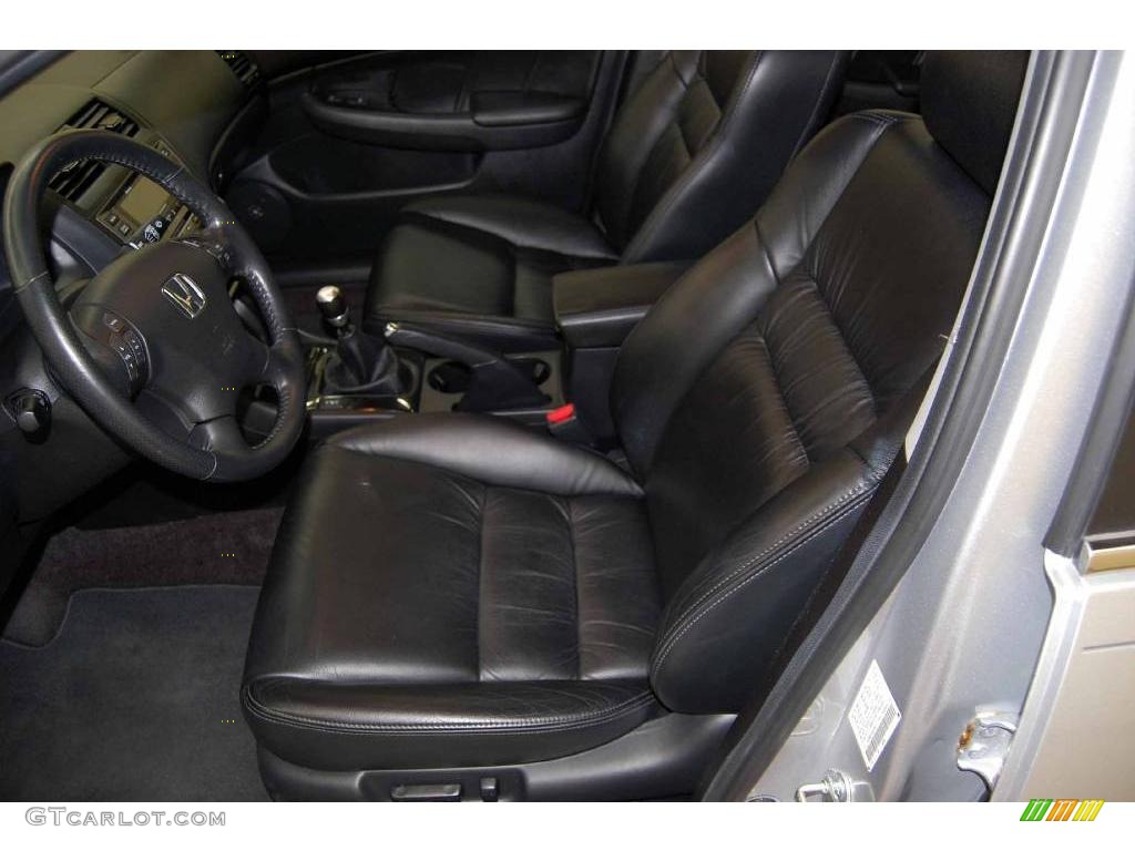 2006 Accord EX-L V6 Sedan - Alabaster Silver Metallic / Black photo #17