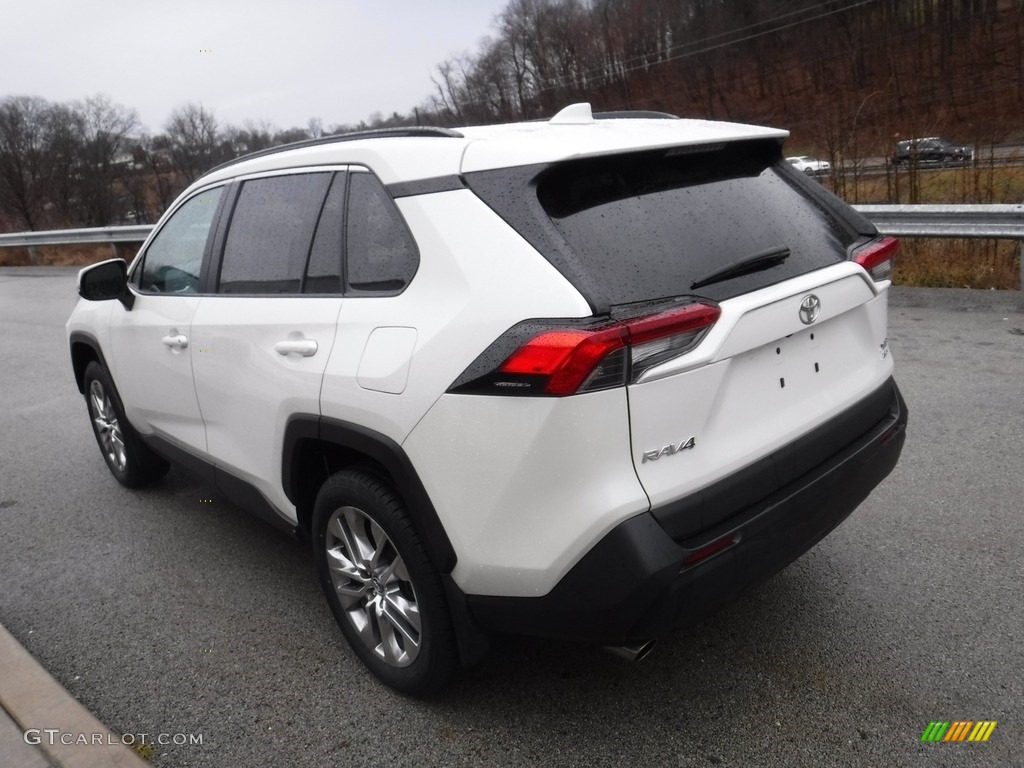 2021 RAV4 XLE Premium AWD - Blizzard White Pearl / Light Gray photo #14