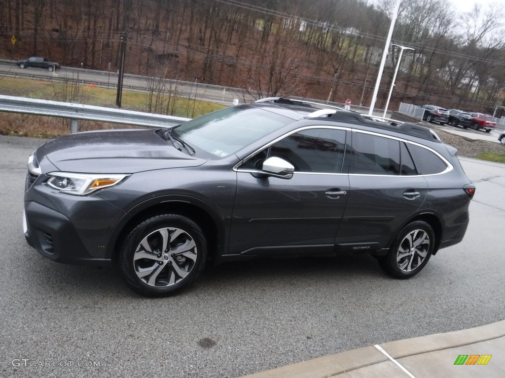 Magnetite Gray Metallic 2021 Subaru Outback 2.5i Touring Exterior Photo #145415005