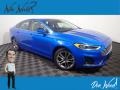 2019 Velocity Blue Ford Fusion SEL #145410052