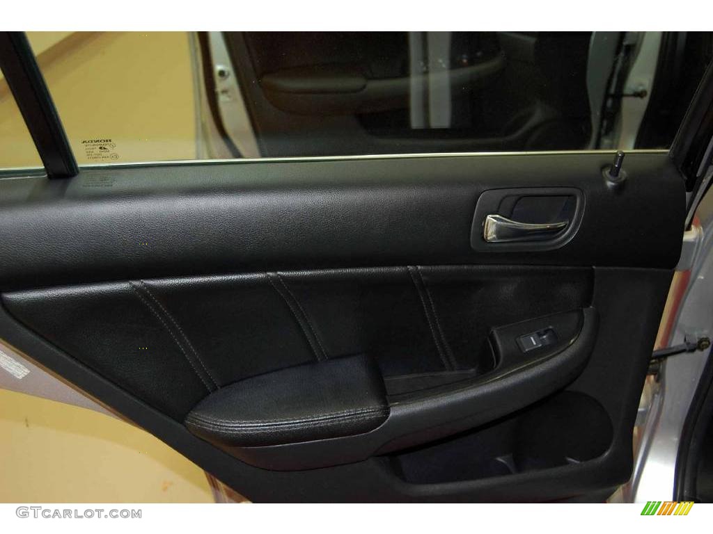 2006 Accord EX-L V6 Sedan - Alabaster Silver Metallic / Black photo #20