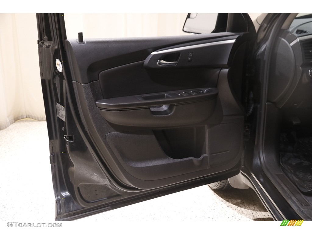 2011 Traverse LT AWD - Black Granite Metallic / Ebony/Ebony photo #4