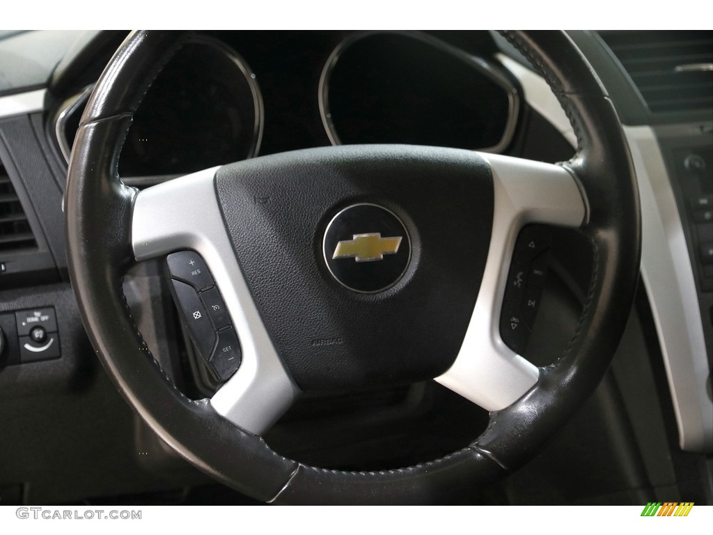 2011 Traverse LT AWD - Black Granite Metallic / Ebony/Ebony photo #7