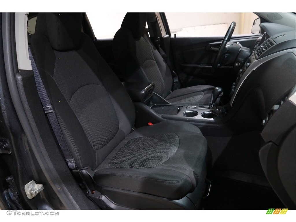 2011 Traverse LT AWD - Black Granite Metallic / Ebony/Ebony photo #11