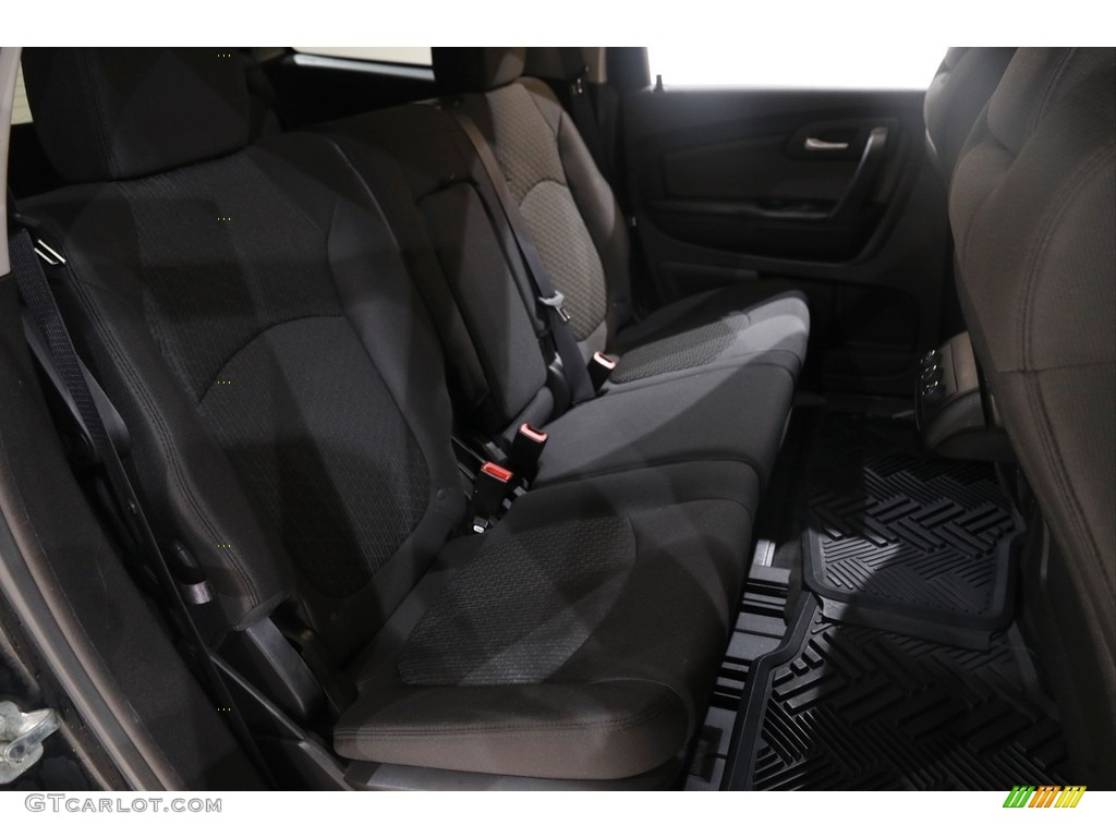 2011 Traverse LT AWD - Black Granite Metallic / Ebony/Ebony photo #12