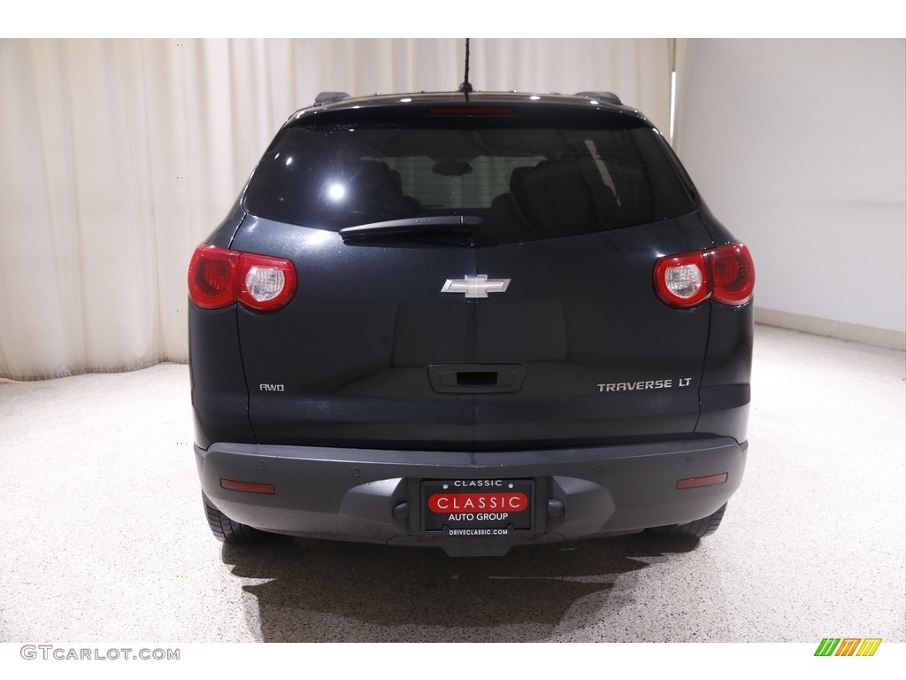 2011 Traverse LT AWD - Black Granite Metallic / Ebony/Ebony photo #15
