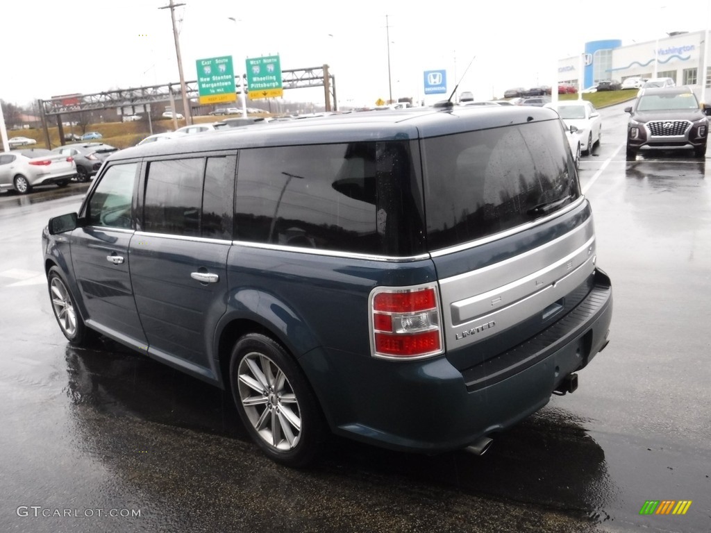 2016 Flex Limited AWD - Too Good to Be Blue / Charcoal Black photo #9