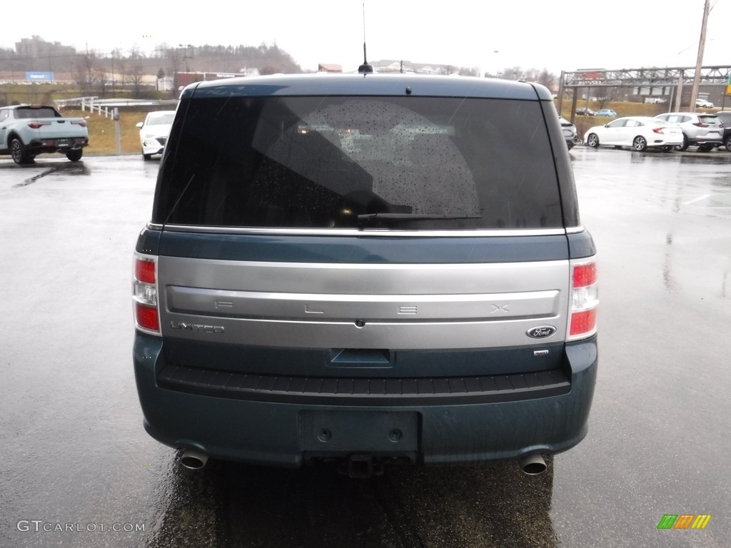 2016 Flex Limited AWD - Too Good to Be Blue / Charcoal Black photo #10
