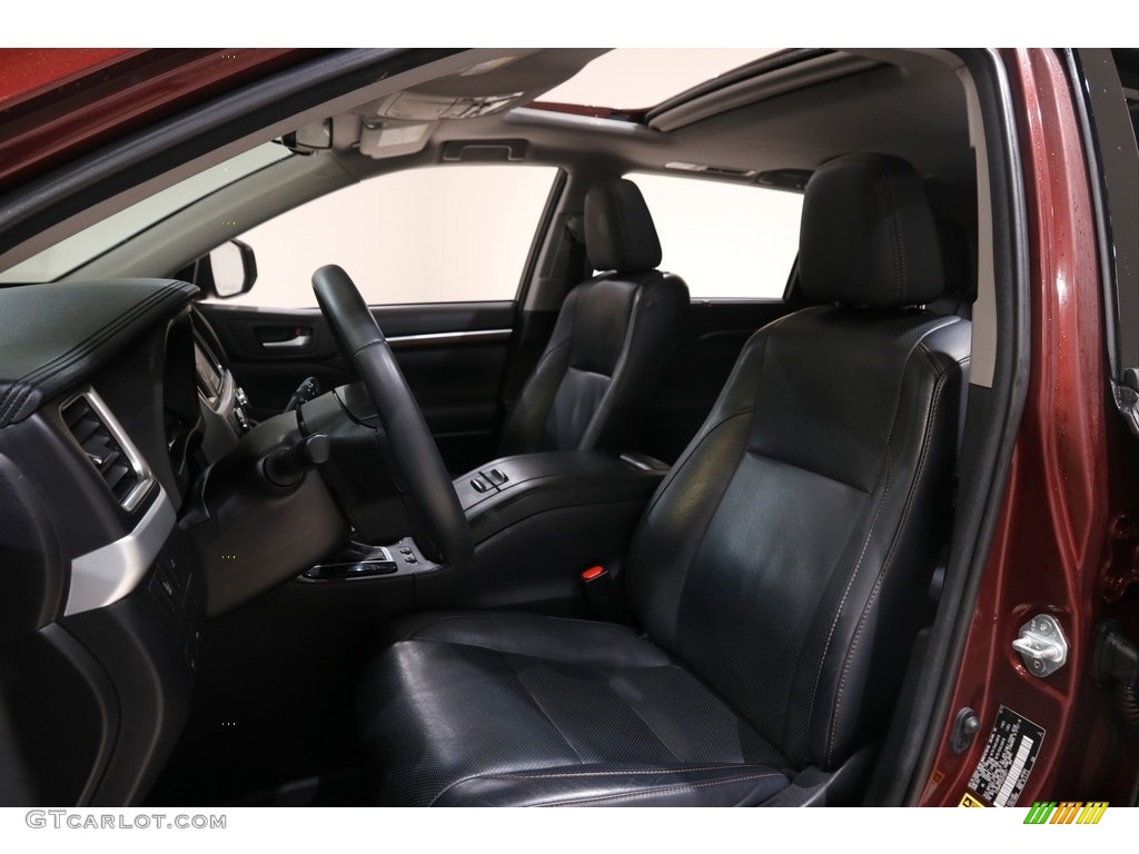 2016 Highlander Limited AWD - Ooh La La Rouge Mica / Black photo #5