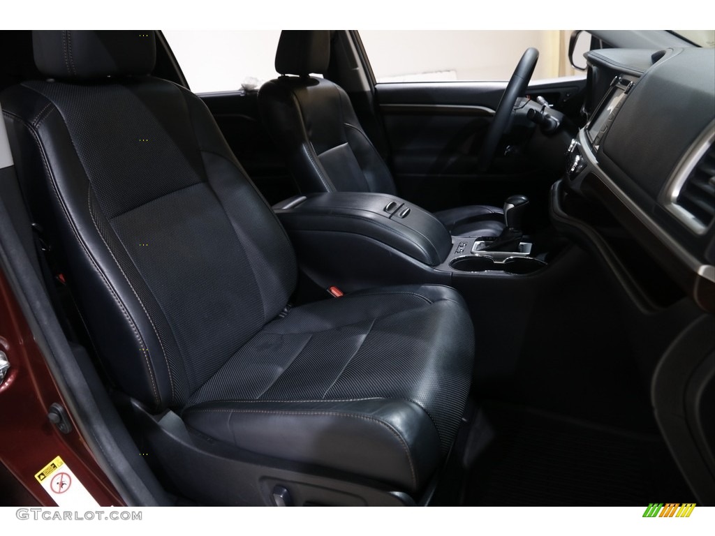 2016 Highlander Limited AWD - Ooh La La Rouge Mica / Black photo #17