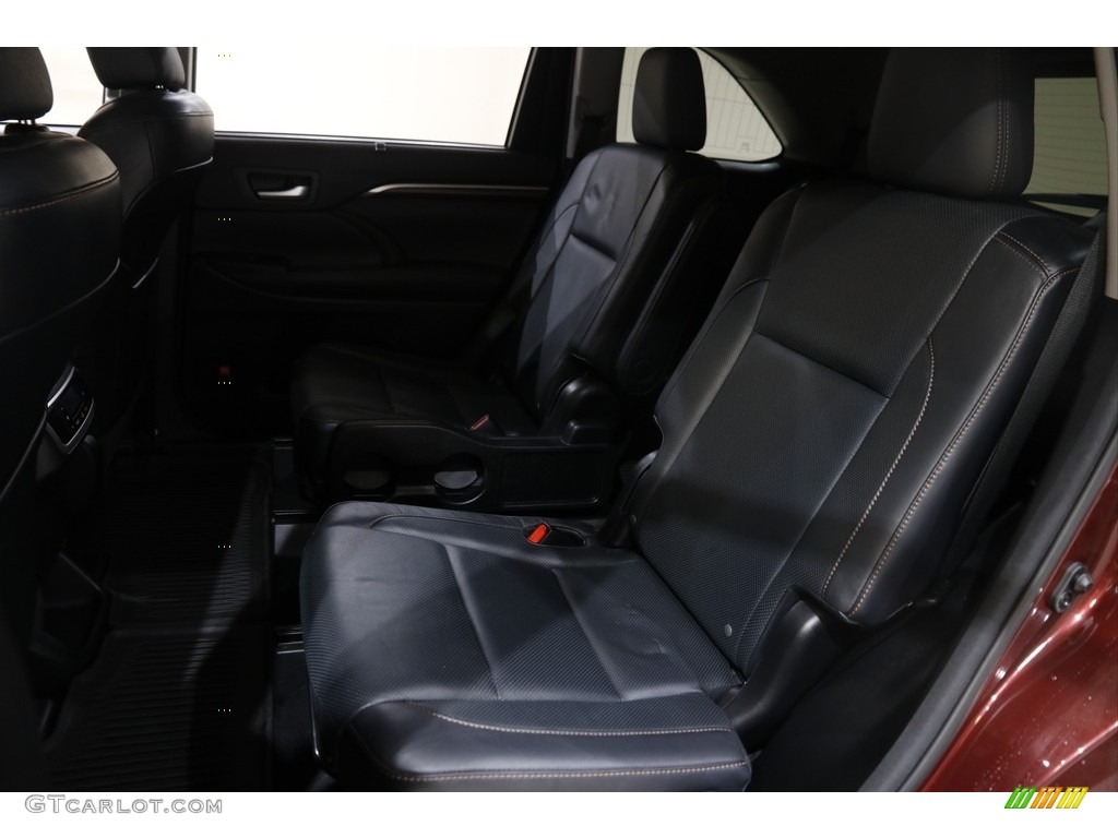 2016 Highlander Limited AWD - Ooh La La Rouge Mica / Black photo #19