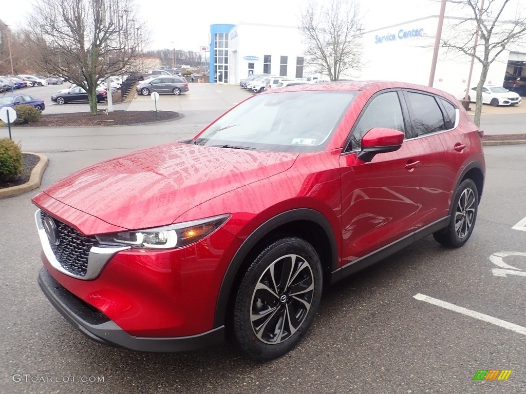Soul Red Crystal Metallic 2023 Mazda CX-5 S Premium AWD Exterior Photo #145418892