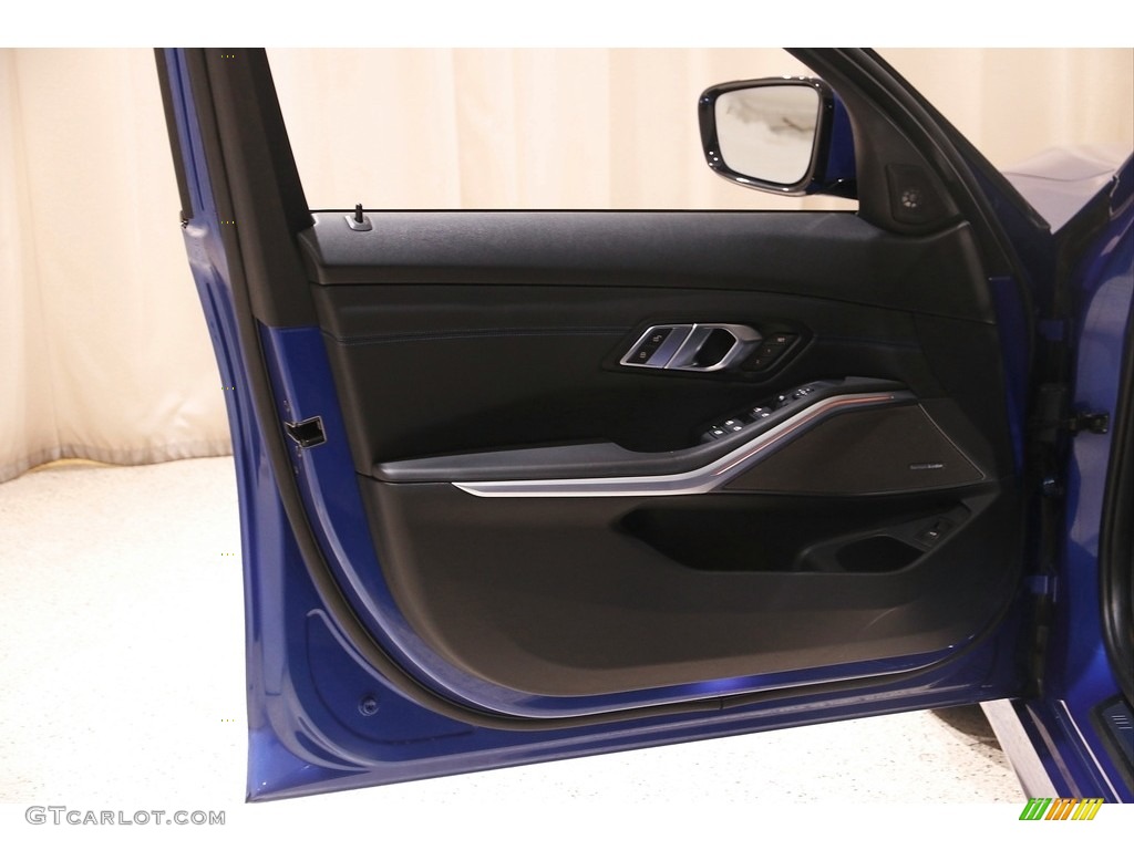 2019 3 Series 330i xDrive Sedan - Portimao Blue Metallic / Black photo #4