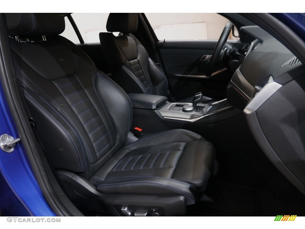 2019 3 Series 330i xDrive Sedan - Portimao Blue Metallic / Black photo #18