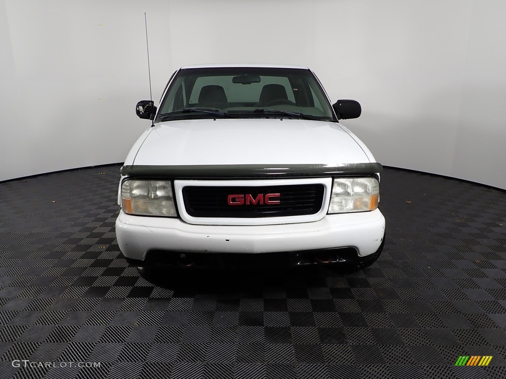 2001 Sonoma SLS Extended Cab 4x4 - Summit White / Pewter photo #2