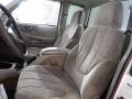 2001 GMC Sonoma SLS Extended Cab 4x4 Front Seat