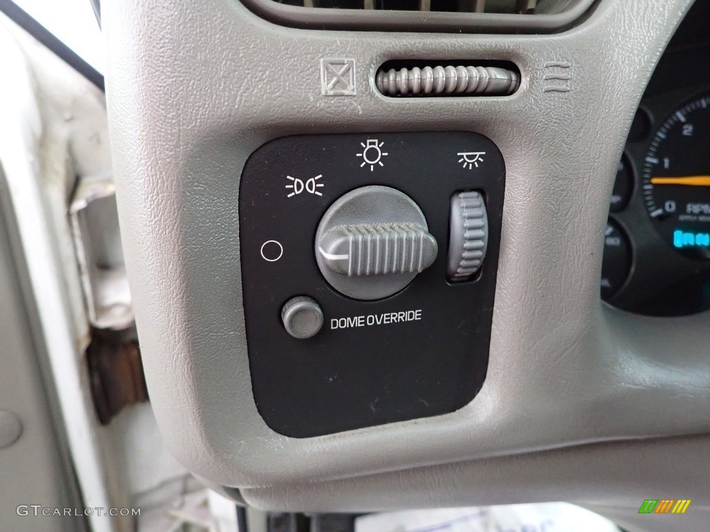 2001 GMC Sonoma SLS Extended Cab 4x4 Controls Photo #145419441