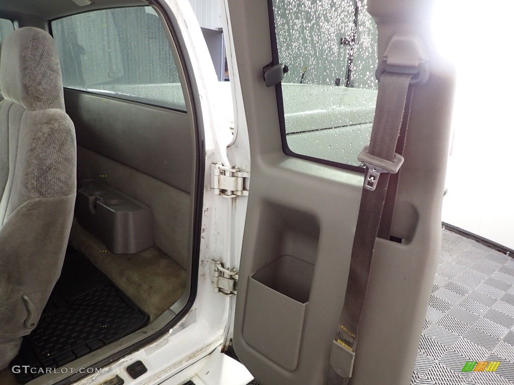 2001 GMC Sonoma SLS Extended Cab 4x4 Pewter Door Panel Photo #145419543