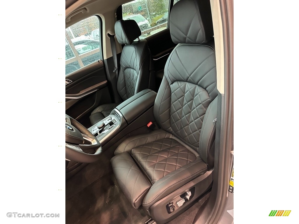 Black Interior 2023 BMW X7 xDrive40i Photo #145419714