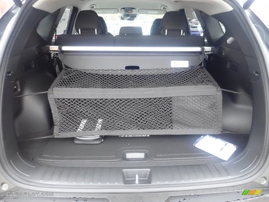 2023 Hyundai Tucson Blue Hybrid AWD Trunk Photos