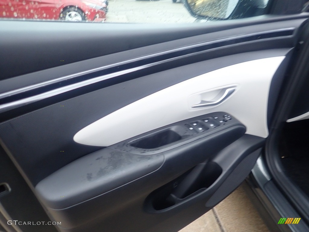 2023 Hyundai Tucson Blue Hybrid AWD Gray Door Panel Photo #145420032