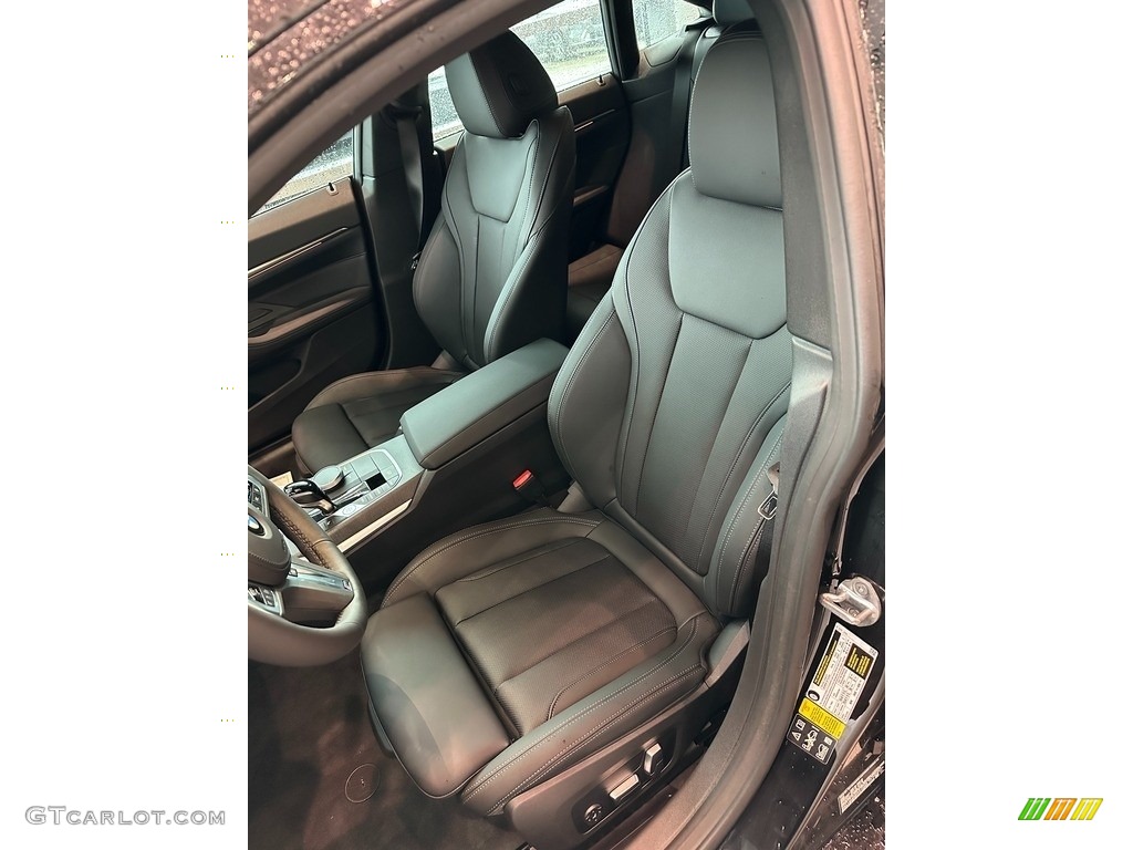Black Interior 2023 BMW 4 Series M440i xDrive Gran Coupe Photo #145420086