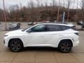 White Pearl 2023 Hyundai Tucson N-Line AWD Exterior
