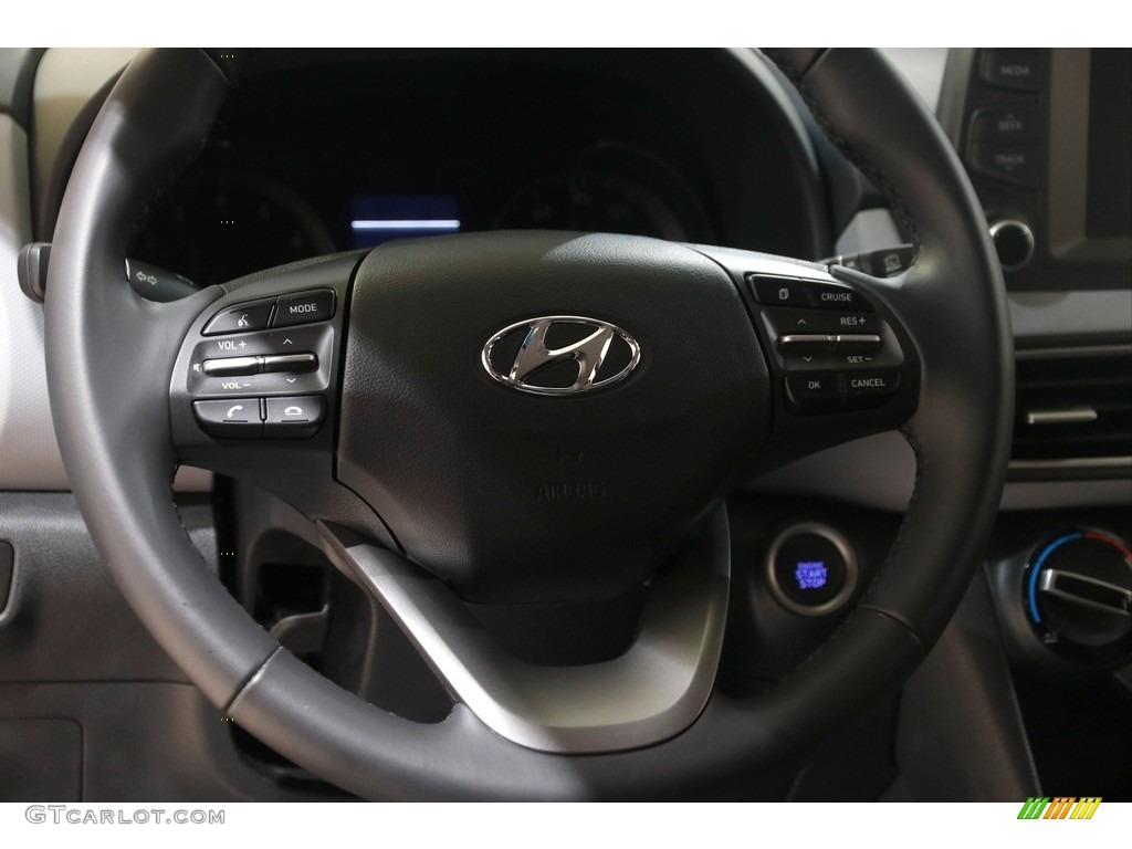 2020 Kona SEL AWD - Pulse Red / Gray/Black photo #7
