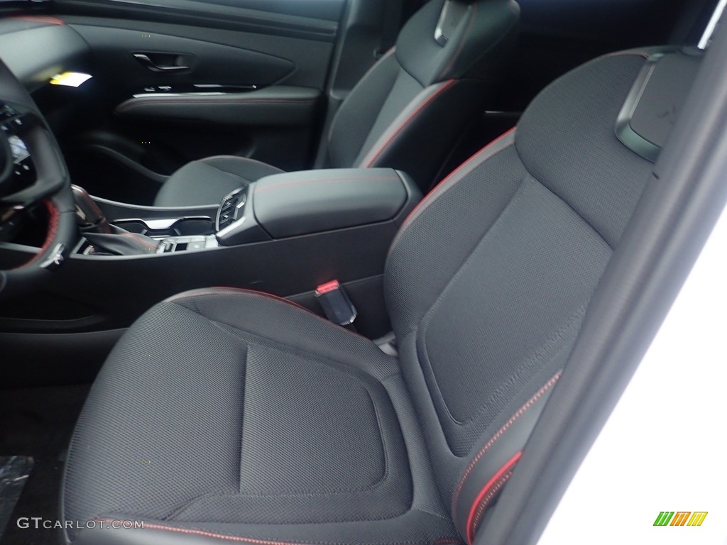 Black Interior 2023 Hyundai Tucson N-Line AWD Photo #145420385