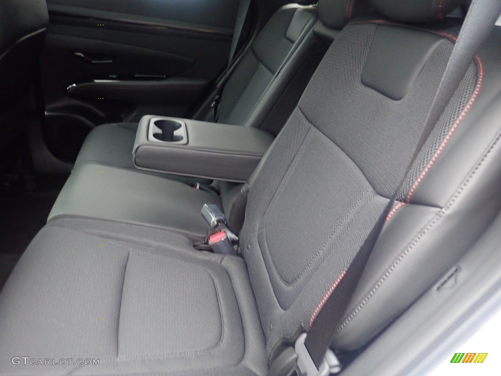 Black Interior 2023 Hyundai Tucson N-Line AWD Photo #145420410
