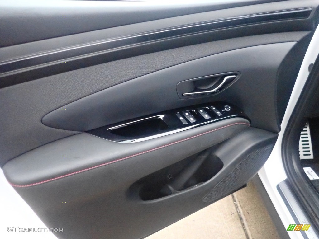 2023 Hyundai Tucson N-Line AWD Black Door Panel Photo #145420449