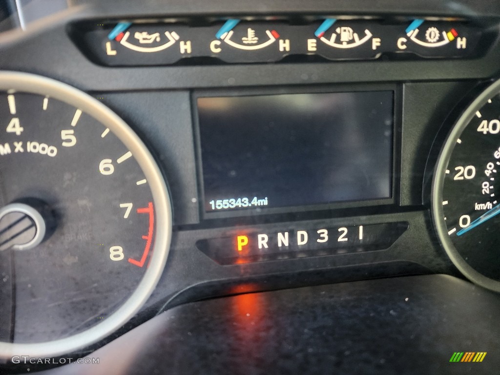 2017 F150 XLT SuperCab 4x4 - Oxford White / Earth Gray photo #19