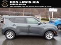 Gravity Gray 2023 Kia Soul LX