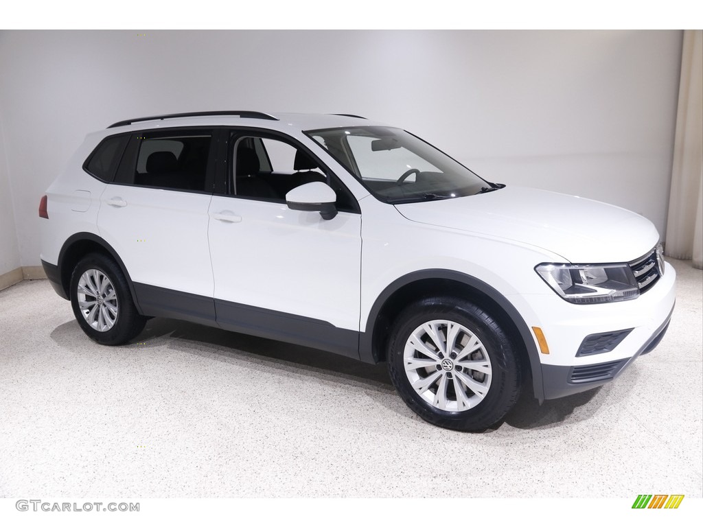 Pure White 2020 Volkswagen Tiguan S Exterior Photo #145420680
