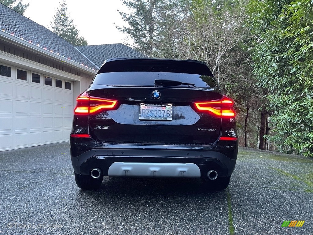 2021 X3 xDrive30i - Jet Black / Canberra Beige/Black photo #6