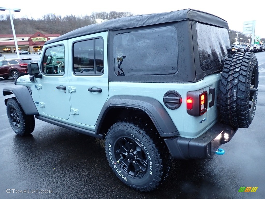 2023 Wrangler Unlimited Willys 4XE Hybrid - Earl / Black photo #3