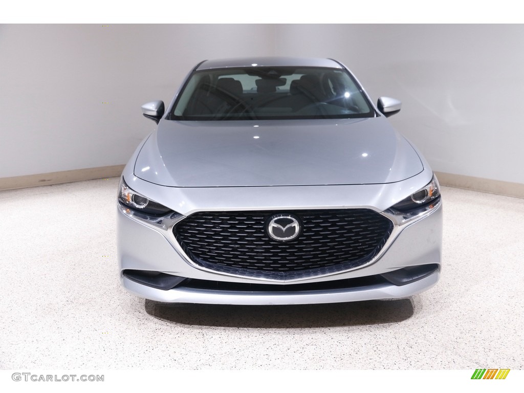 2020 MAZDA3 Sedan - Sonic Silver Metallic / Black photo #2