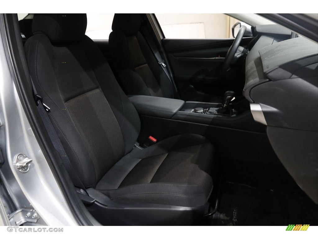 2020 MAZDA3 Sedan - Sonic Silver Metallic / Black photo #14