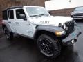 Silver Zynith 2023 Jeep Wrangler Unlimited Willys 4XE Hybrid Exterior