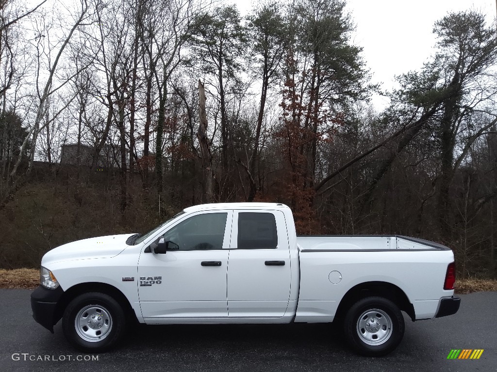 Bright White 2022 Ram 1500 Classic Quad Cab 4x4 Exterior Photo #145422003