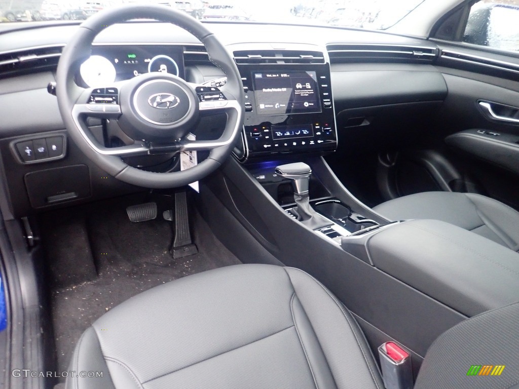 Black Interior 2023 Hyundai Tucson SEL AWD Photo #145422018