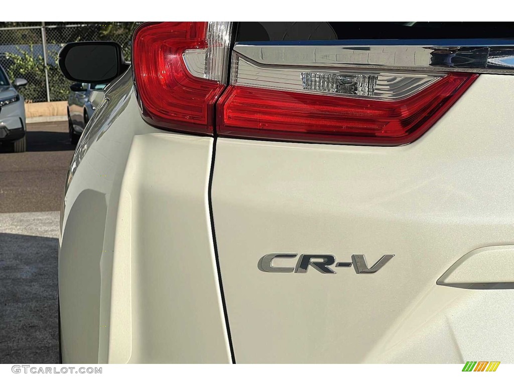 2018 CR-V EX - White Diamond Pearl / Black photo #32
