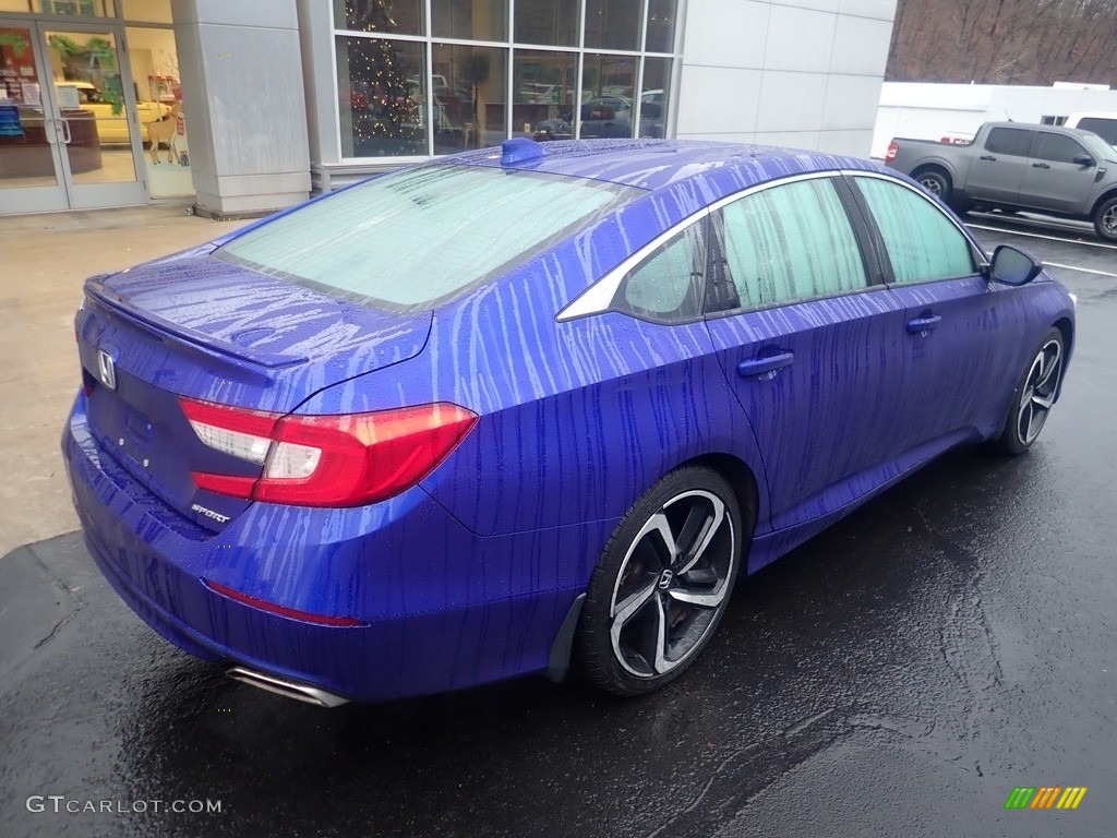 2018 Accord Sport Sedan - Obsidian Blue Pearl / Black photo #2