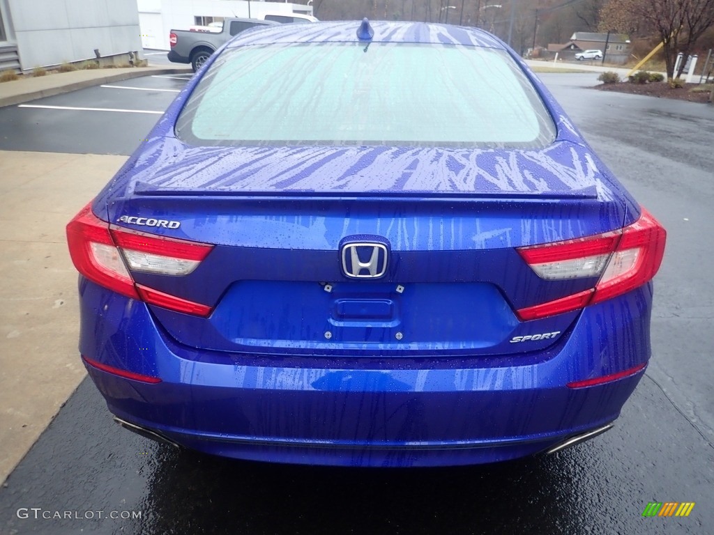 2018 Accord Sport Sedan - Obsidian Blue Pearl / Black photo #3