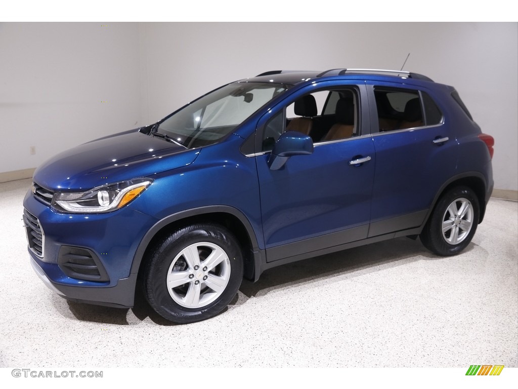 2020 Trax LT - Pacific Blue Metallic / Jet Black/Brandy photo #3